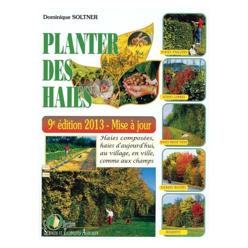 Livre Planter des haies de Dominique Soltner en vente
