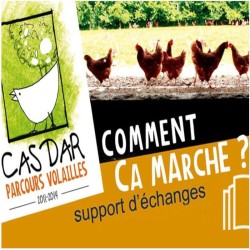 Aménagement agroforestier des parcours à volailles bio et label rouge